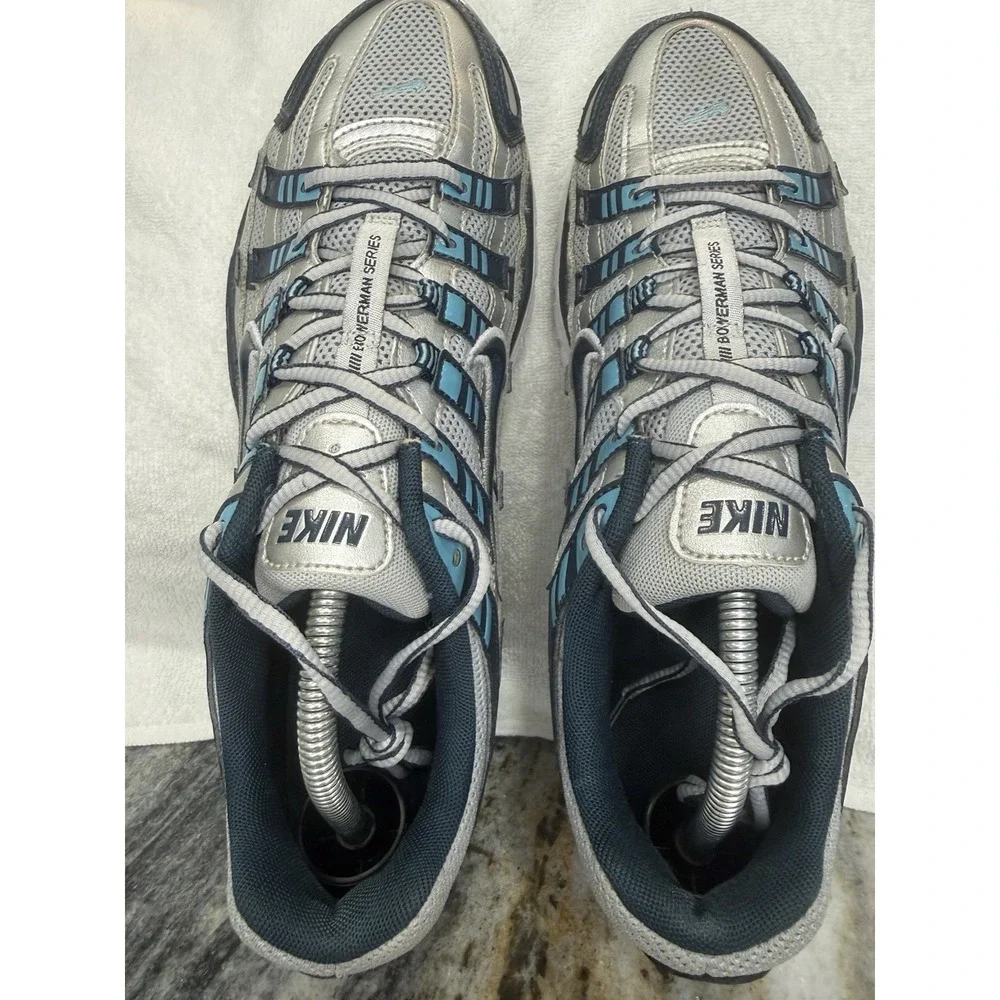 Nike P6000 Men's Running Shoes Size 10 Armory Navy/Silver